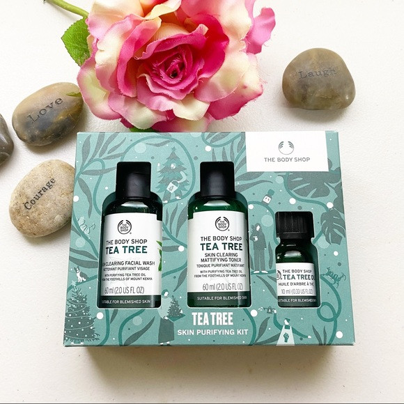 lخرید روغن تی تری بادی شاپ | درمان جوش و لک | آنتیباکتریال قوی