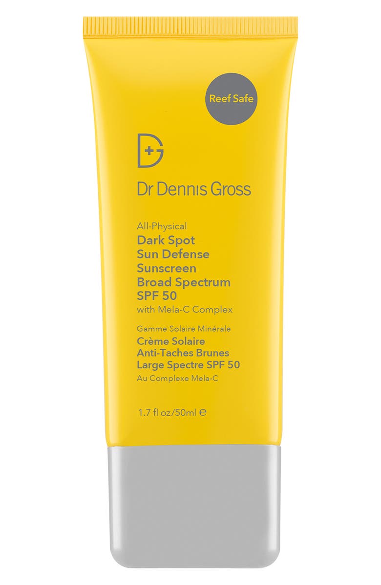 ضد آفتاب فیزیکی از برند دکتر دنیس گراس دارای حجم ۵۰ میل spf 50