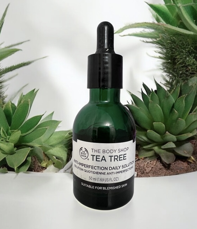 Tea Tree Oil 50ml – The Body Shop پاکسازی پوست، رفع جوش و کنترل چربی.