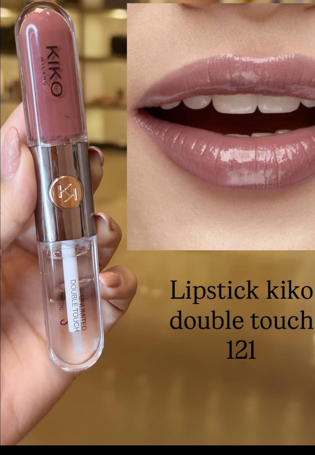 لیپ گلاس آبرسان کیکو زیبایی همراه با مراقبت