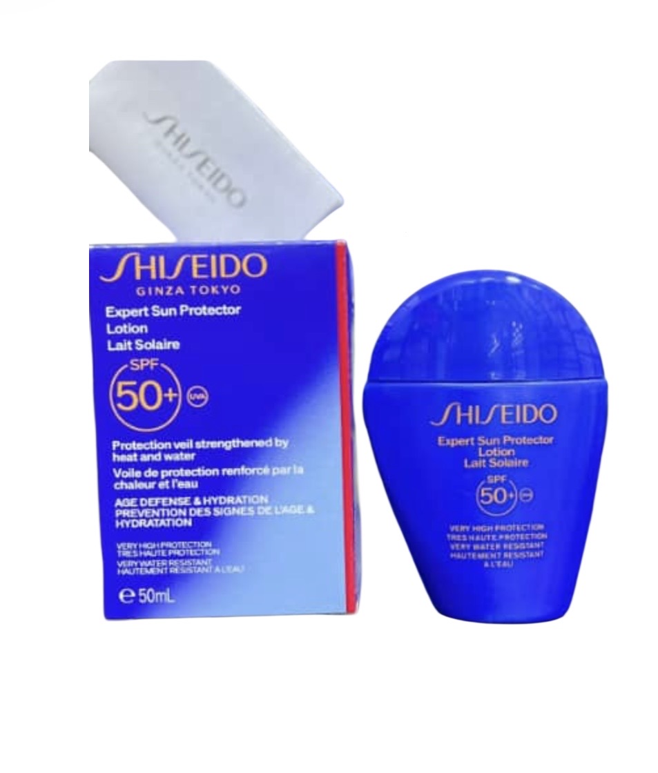 کرم ضد آفتاب شیسیدو با spf 50 حجم 50 میل