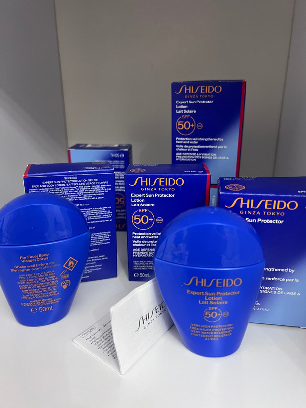 کرم ضد آفتاب شیسیدو با spf 50 حجم 50 میل